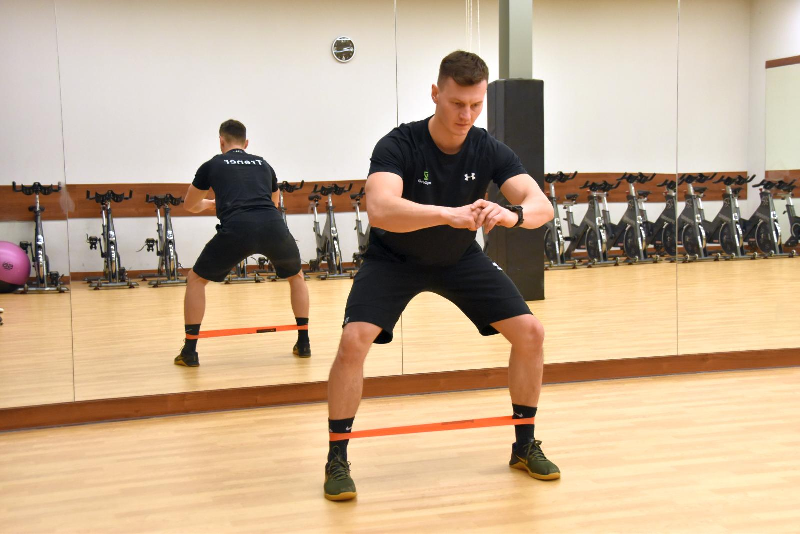 Trening - rozgrzewka