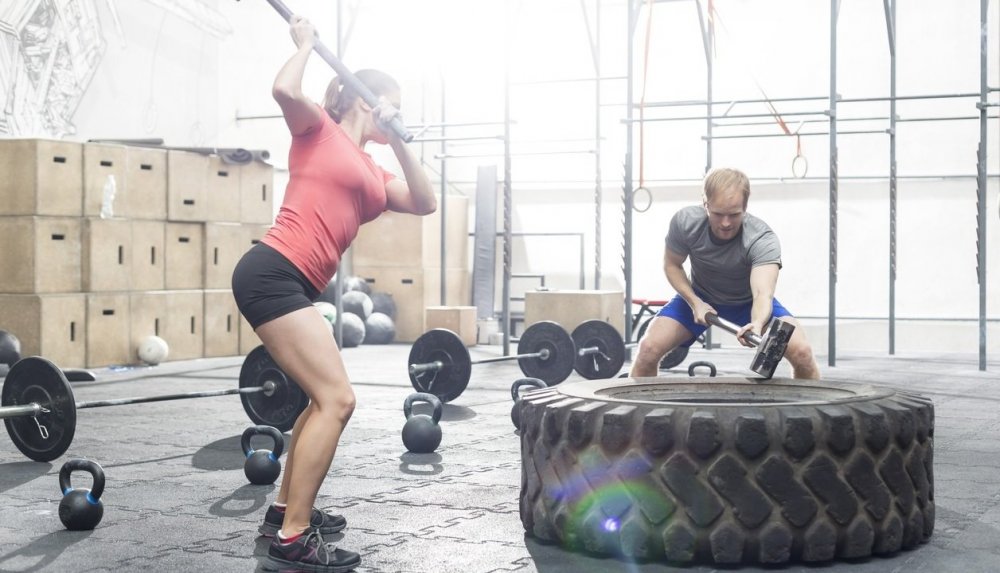 Rąbanie drewna - ćwiczenie