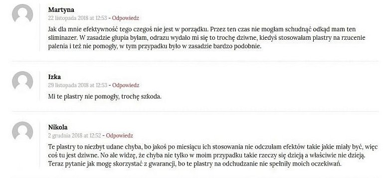 Sliminazer - Plastry na odchudzanie prawdziwe opinie