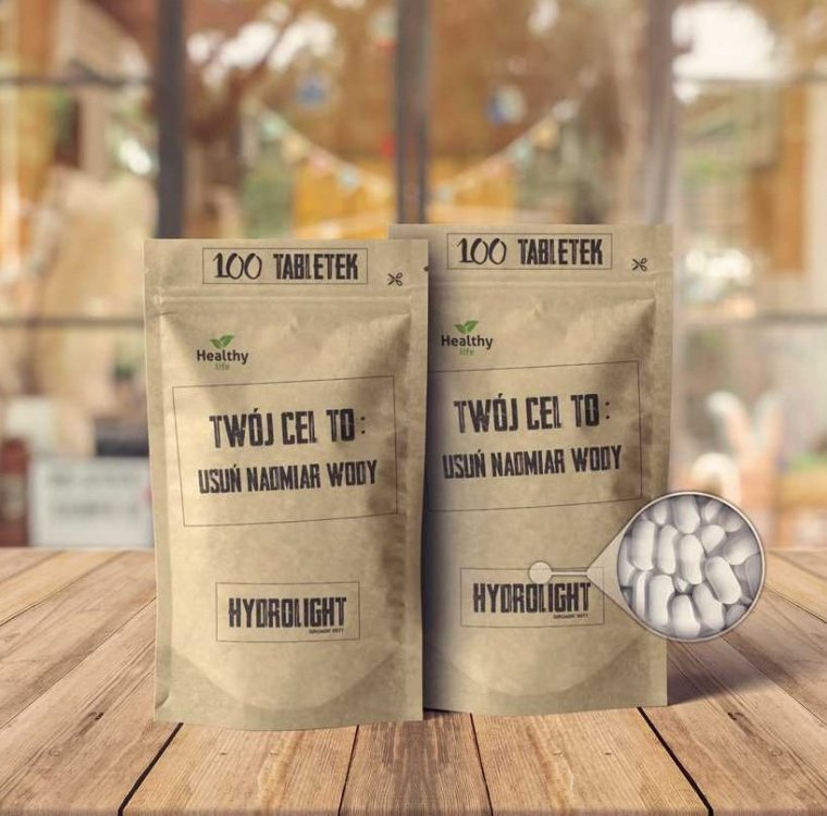 Tableti Twój Cel To Usuń Nadmiar Wody Hydrolight